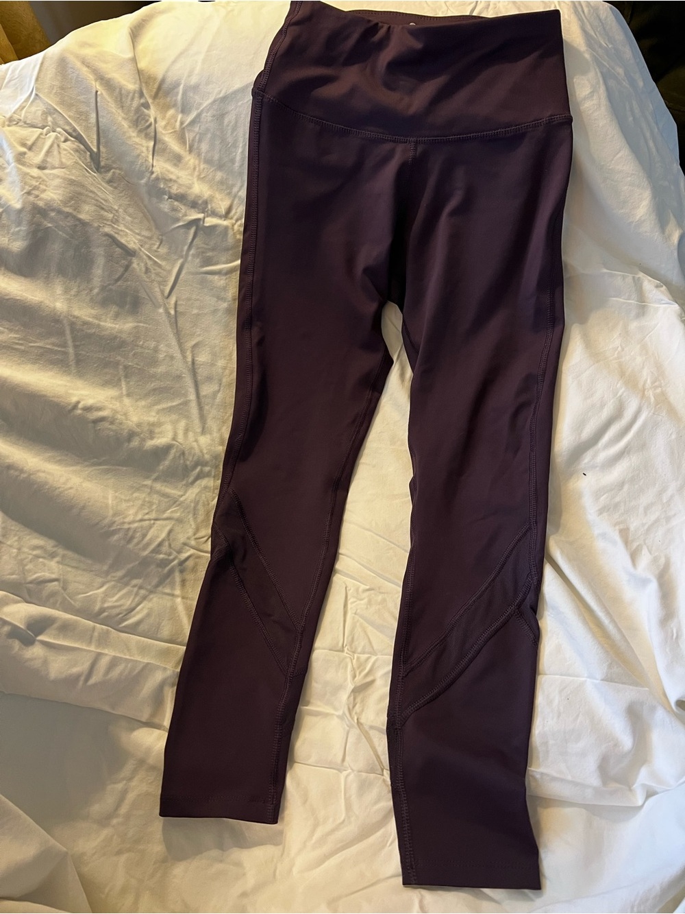 Apana Deep Purple Girls' Performance Leggings